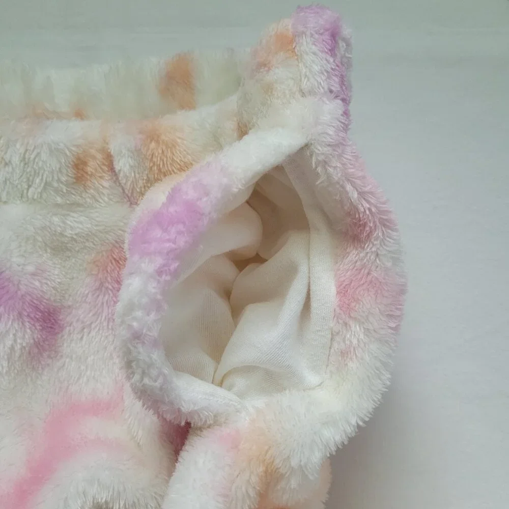 Cat & Jack Fleece Jogger Pants Set Pink Tie Dye Blue Star Sweater Girls L Cozy